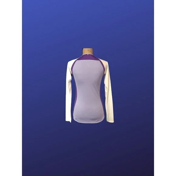 Nike Dri-FIT Women's Long Sleeve Training Shirt, LAVENDER MULTI, Size S, NWOT - Picture 2 of 8